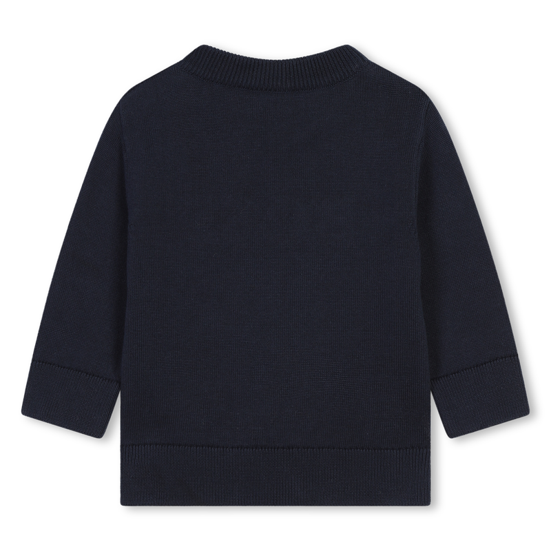 Jersey de algod&oacute;n con logo BOSS 
                        NI&Ntilde;O