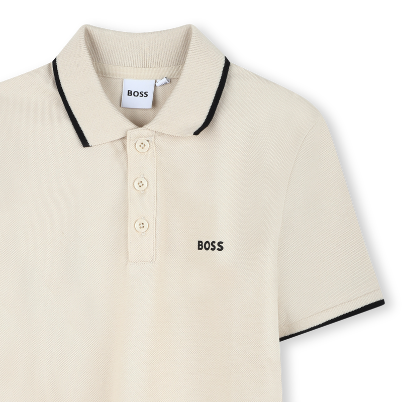 Polo de manga corta BOSS 
                        NI&Ntilde;O