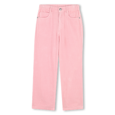 Pantal&oacute;n de terciopelo bordado ZADIG & VOLTAIRE NI&Ntilde;A