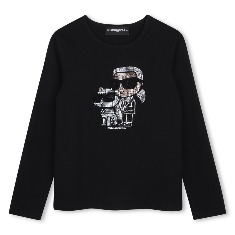Camiseta de manga larga KARL LAGERFELD KIDS 
                        NI&Ntilde;A