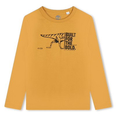 Camiseta estampado y mensaje TIMBERLAND NI&Ntilde;O