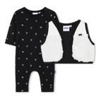 Conjunto de mono y c&aacute;rdigan BOSS 
                    NI&Ntilde;O
