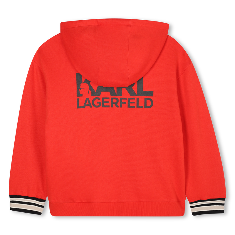 Sudadera con capucha KARL LAGERFELD KIDS 
                        NI&Ntilde;O