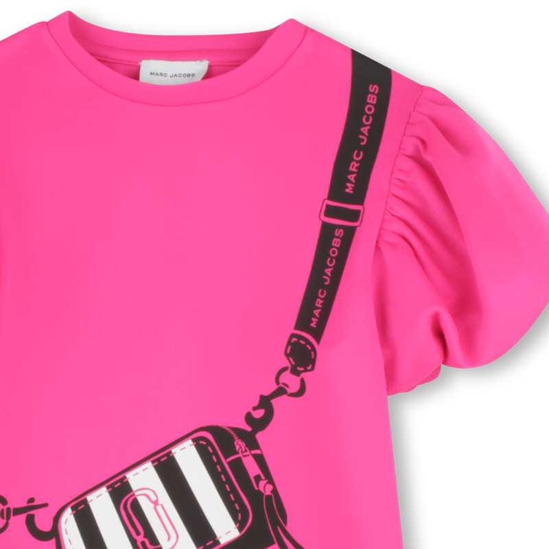 Vestido de manga corta forrado MARC JACOBS 
                        NI&Ntilde;A