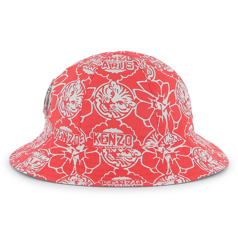 Gorro reversible de algod&oacute;n KENZO KIDS 
                        UNISEXO
