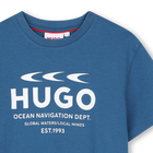 Camiseta de mangas cortas HUGO 
                    NI&Ntilde;O