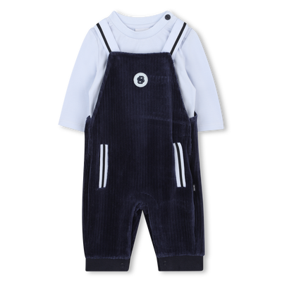 Conjunto de mono y camiseta BOSS NIÑO