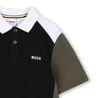 Polo de manga corta BOSS 
                    NI&Ntilde;O