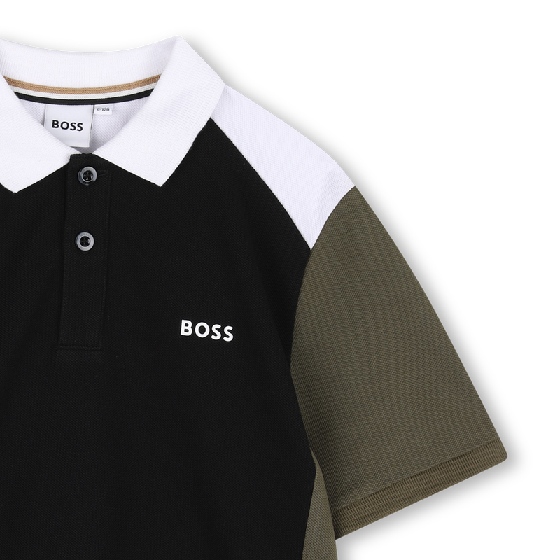 Polo de manga corta BOSS 
                        NI&Ntilde;O