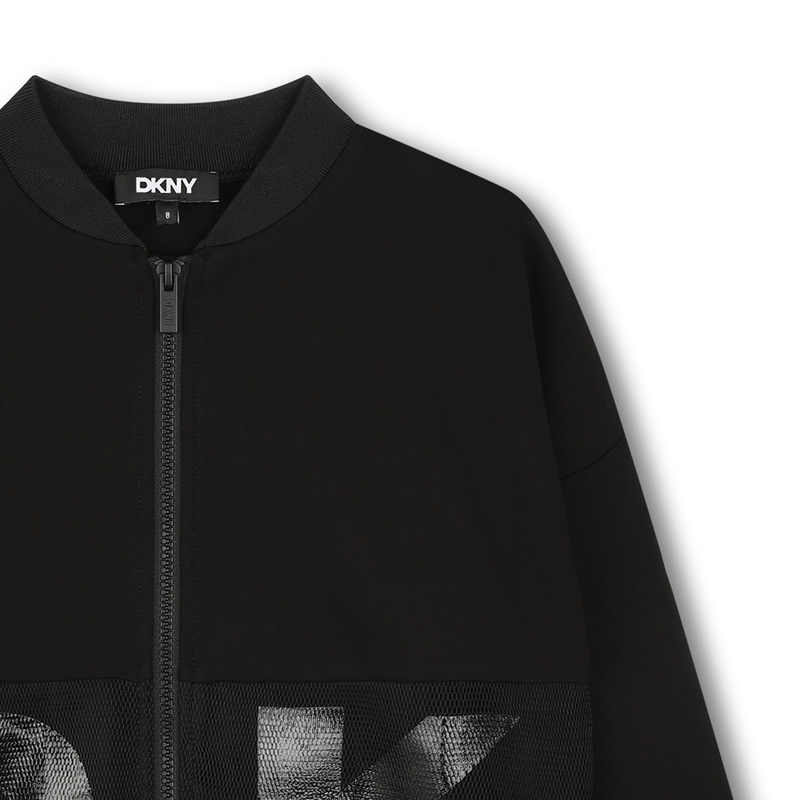 Chaqueta con cremallera DKNY 
                        NI&Ntilde;A