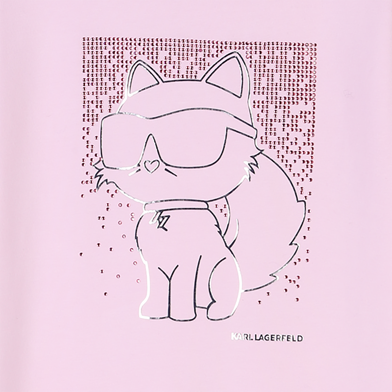 Vestido de manga corta KARL LAGERFELD KIDS 
                        NI&Ntilde;A