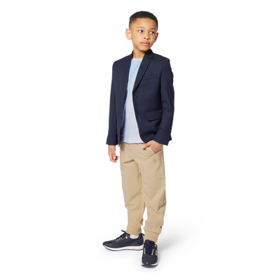 Camiseta de algod&oacute;n estampada BOSS NI&Ntilde;O