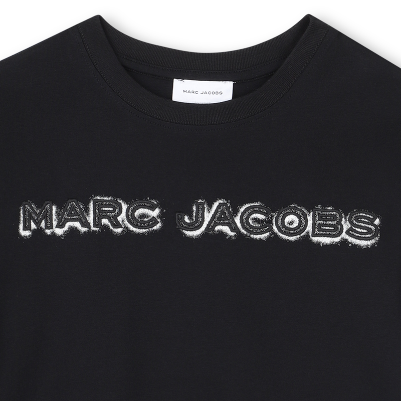 Camiseta de punto de algod&oacute;n MARC JACOBS 
                        NI&Ntilde;O