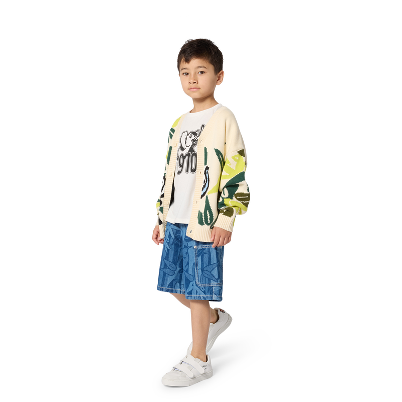 BERMUDAS VAQUERAS KENZO KIDS 
                        NI&Ntilde;O