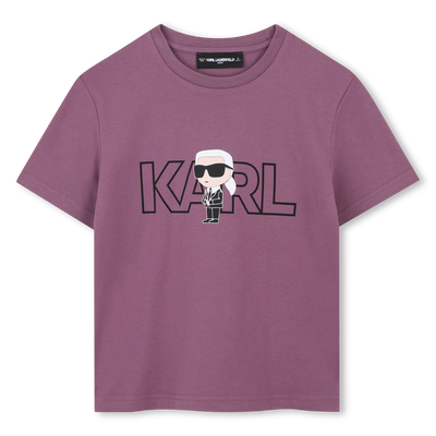 Camiseta de manga corta KARL LARGERFELD KIDS NI&Ntilde;O