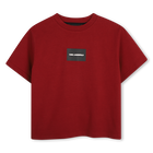 Camiseta de mangas cortas KARL LAGERFELD KIDS 
                    NI&Ntilde;O
