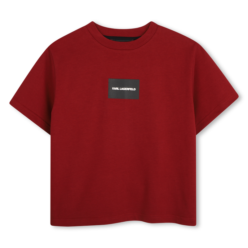 Camiseta de mangas cortas KARL LAGERFELD KIDS 
                        NI&Ntilde;O