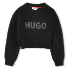 Jersey corto con logotipo HUGO 
                    NI&Ntilde;A