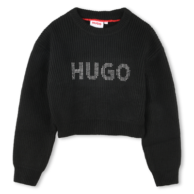 Jersey corto con logotipo HUGO NI&Ntilde;A