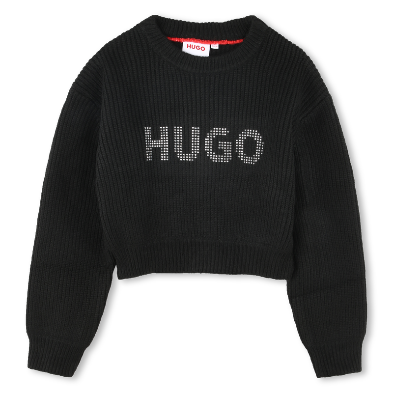 Jersey corto con logotipo HUGO 
                        NI&Ntilde;A