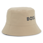 Gorro bimaterial reversible BOSS 
                    NI&Ntilde;O