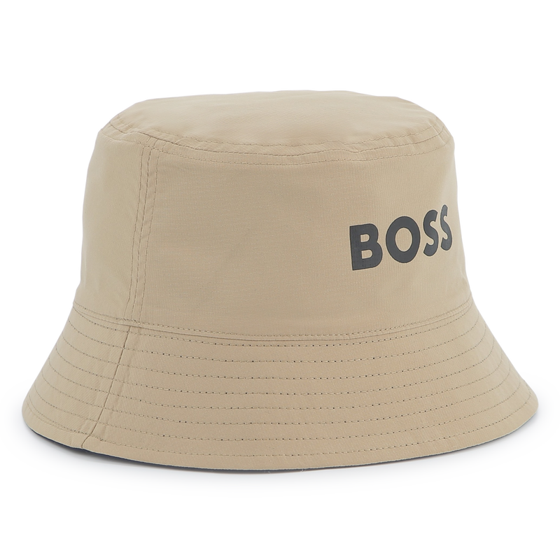 Gorro bimaterial reversible BOSS 
                        NI&Ntilde;O
