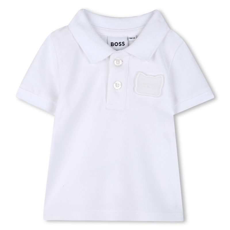 POLO DE MANGA CORTA BOSS 
                        NI&Ntilde;O