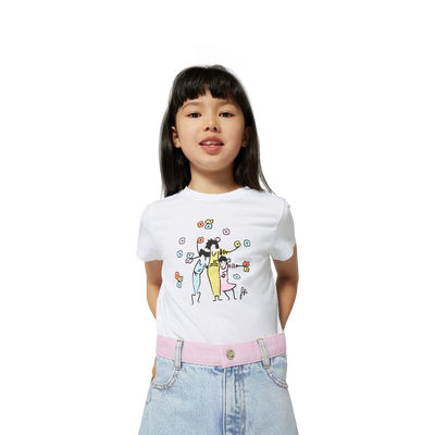 Camiseta de manga corta SONIA RYKIEL NIÑA