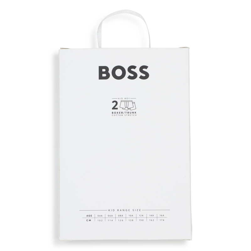 Lotes de 2 calzoncillos BOSS 
                        NI&Ntilde;O