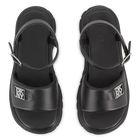 Sandalias de piel de cordero DKNY 
                    NI&Ntilde;A