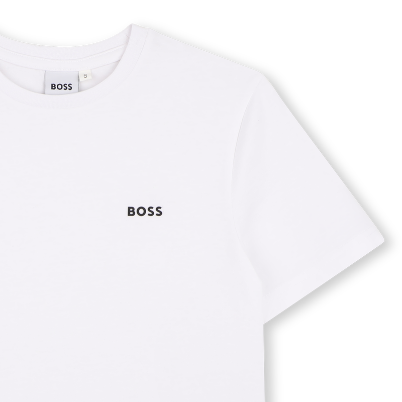 Camiseta de mangas cortas BOSS 
                        NI&Ntilde;O