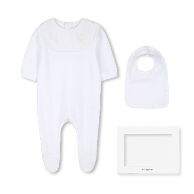 Conjunto de pijama y babero GIVENCHY NI&Ntilde;A