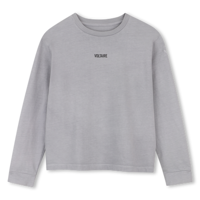 Camiseta de manga larga ZADIG & VOLTAIRE NI&Ntilde;O