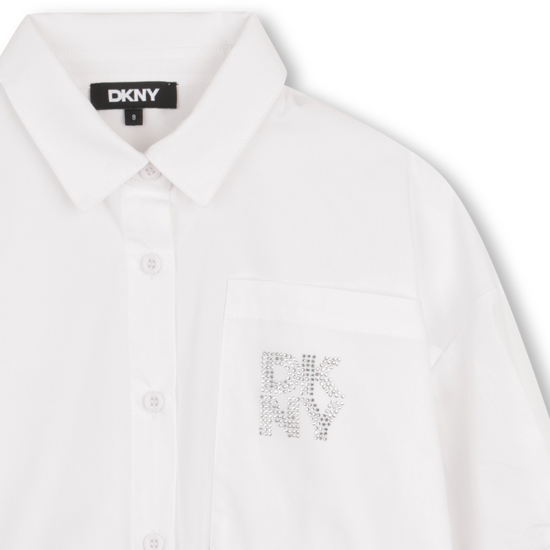 CAMISA DE MANGA CORTA DKNY 
                        NI&Ntilde;A