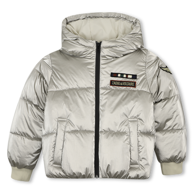 Chaqueta acolchada con capucha ZADIG & VOLTAIRE NI&Ntilde;A