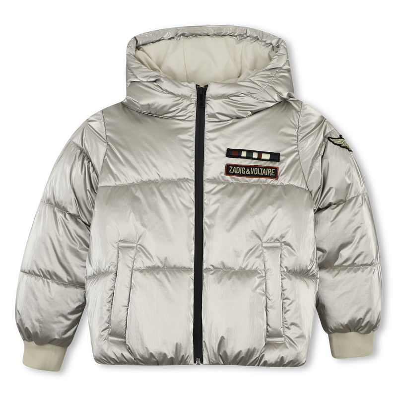 Chaqueta acolchada con capucha ZADIG & VOLTAIRE 
                        NI&Ntilde;A