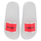 Chanclas con parches HUGO 
                    NI&Ntilde;A