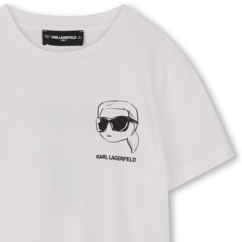 CAMISETA DE MANGA CORTA KARL LARGERFELD KIDS 
                        NI&Ntilde;O
