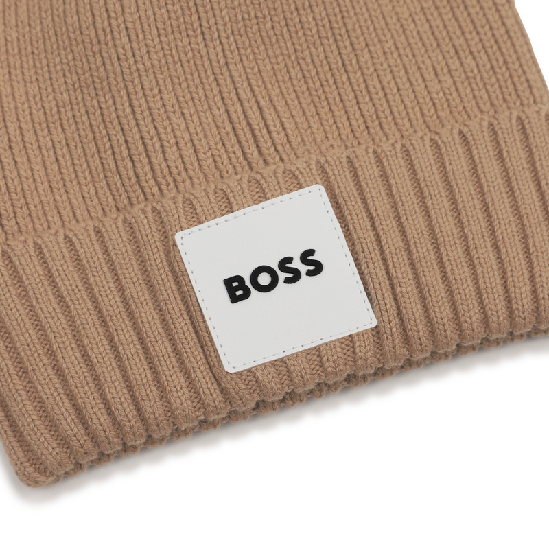 Gorro de punto BOSS 
                        NI&Ntilde;O
