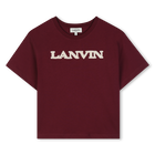 Camiseta de mangas cortas LANVIN 
                    NI&Ntilde;A