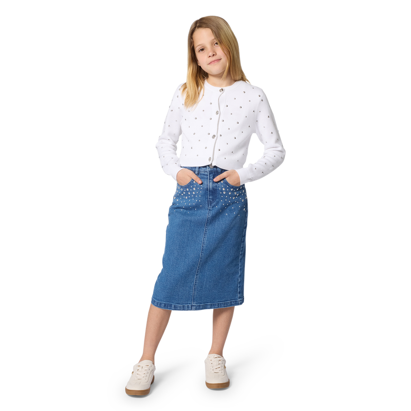 C&Aacute;RDIGAN CON BOTONES MICHAEL KORS 
                        NI&Ntilde;A