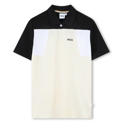Polo con bloques de colores BOSS NI&Ntilde;O
