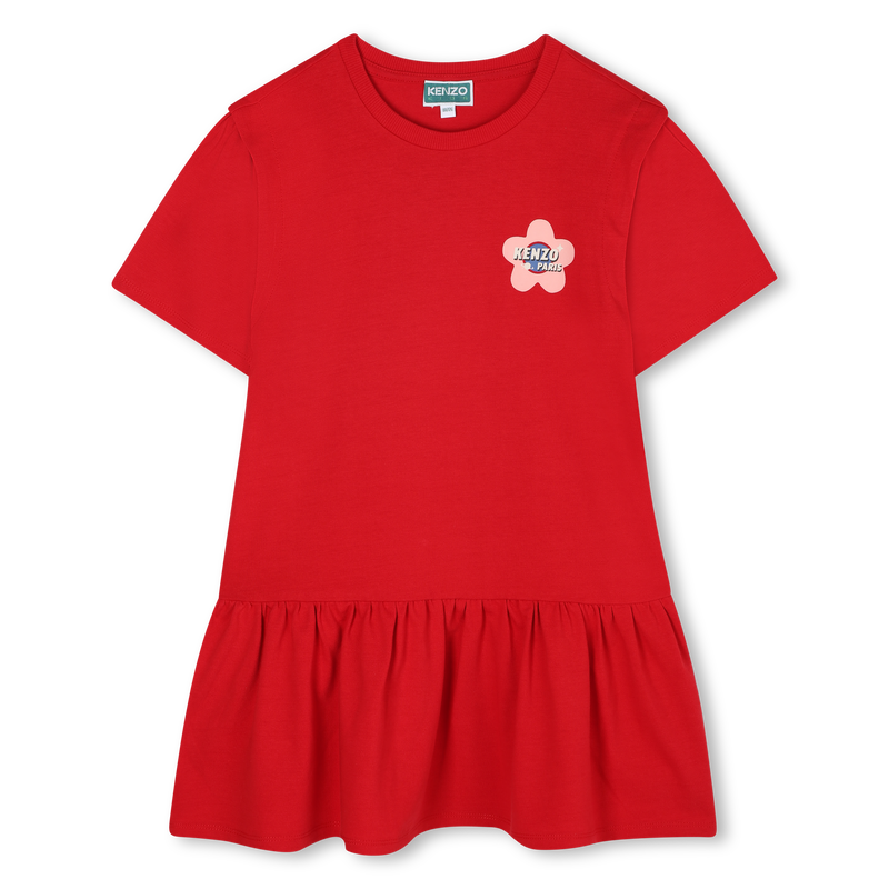 Vestido de manga corta KENZO KIDS 
                        NI&Ntilde;A