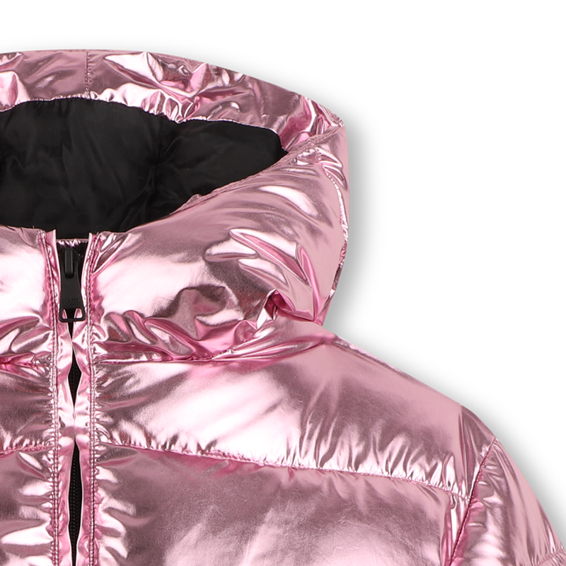 Chaqueta acolchada con capucha KARL LAGERFELD KIDS 
                        NI&Ntilde;A