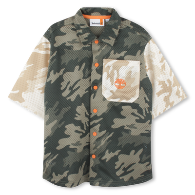 Camisa con botones autom&aacute;ticos TIMBERLAND NI&Ntilde;O