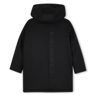 Parka con capucha KARL LAGERFELD KIDS 
                    NI&Ntilde;O