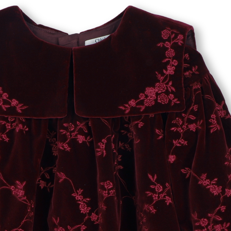 Vestido de manga larga CHLOE 
                        NI&Ntilde;A