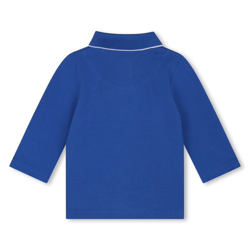 Polo de piqu&eacute; de algod&oacute;n BOSS 
                        NI&Ntilde;O