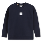Sudadera fleece BOSS 
                    NI&Ntilde;O