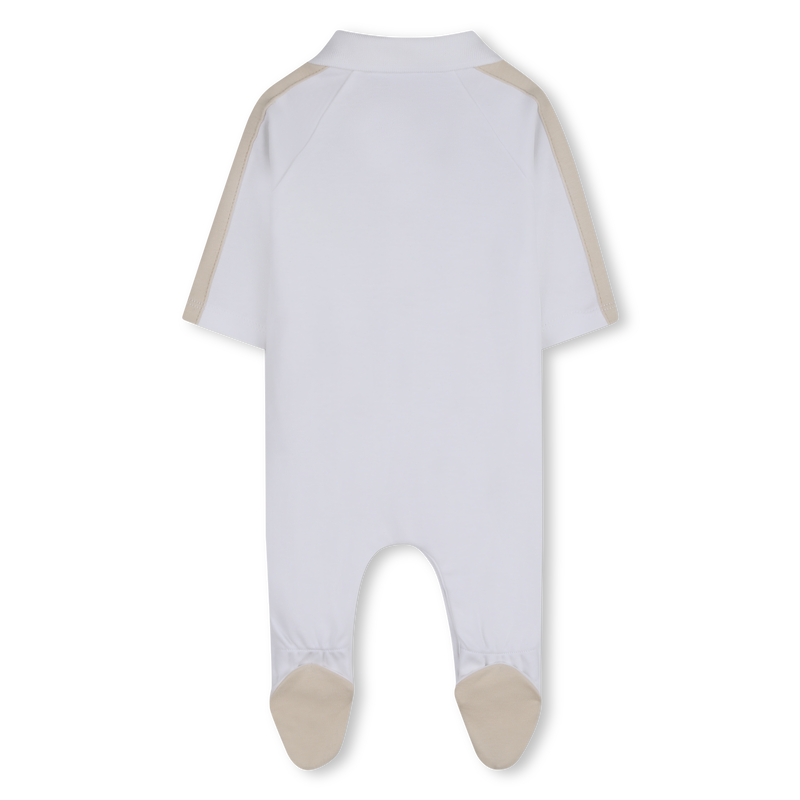 PIJAMA CON CIERRE A PRESI&Oacute;N BOSS 
                        NI&Ntilde;O